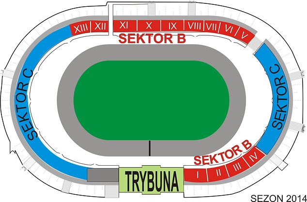 Nowy podział stadionu bydgoskiej Polonii