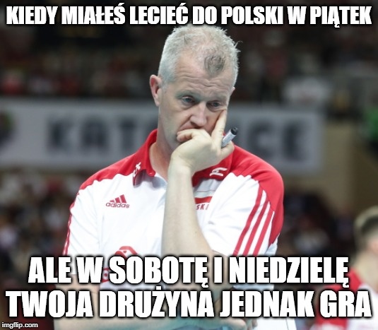Final Six Ligi Narodów: Vital Heynen - kolekcjoner kartek. Zobacz memy po wygranej Polaków z Iranem