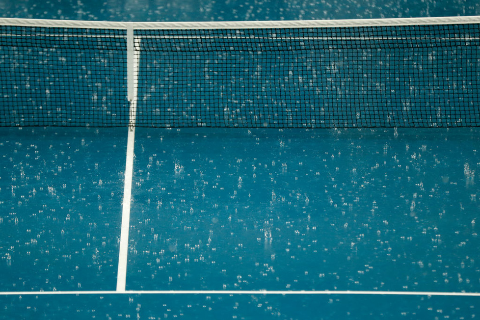 Australian Open 2020. Ulewa w Melbourne, mecze przełożone (galeria)