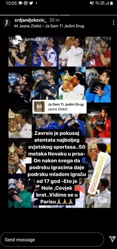 Instagram / Srdjan Djokovic